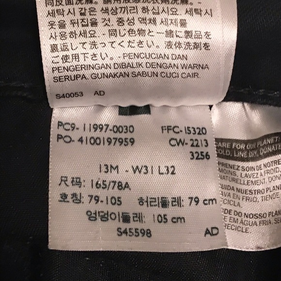 Levi’s black jeans Juniors size 13M - Picture 4 of 9